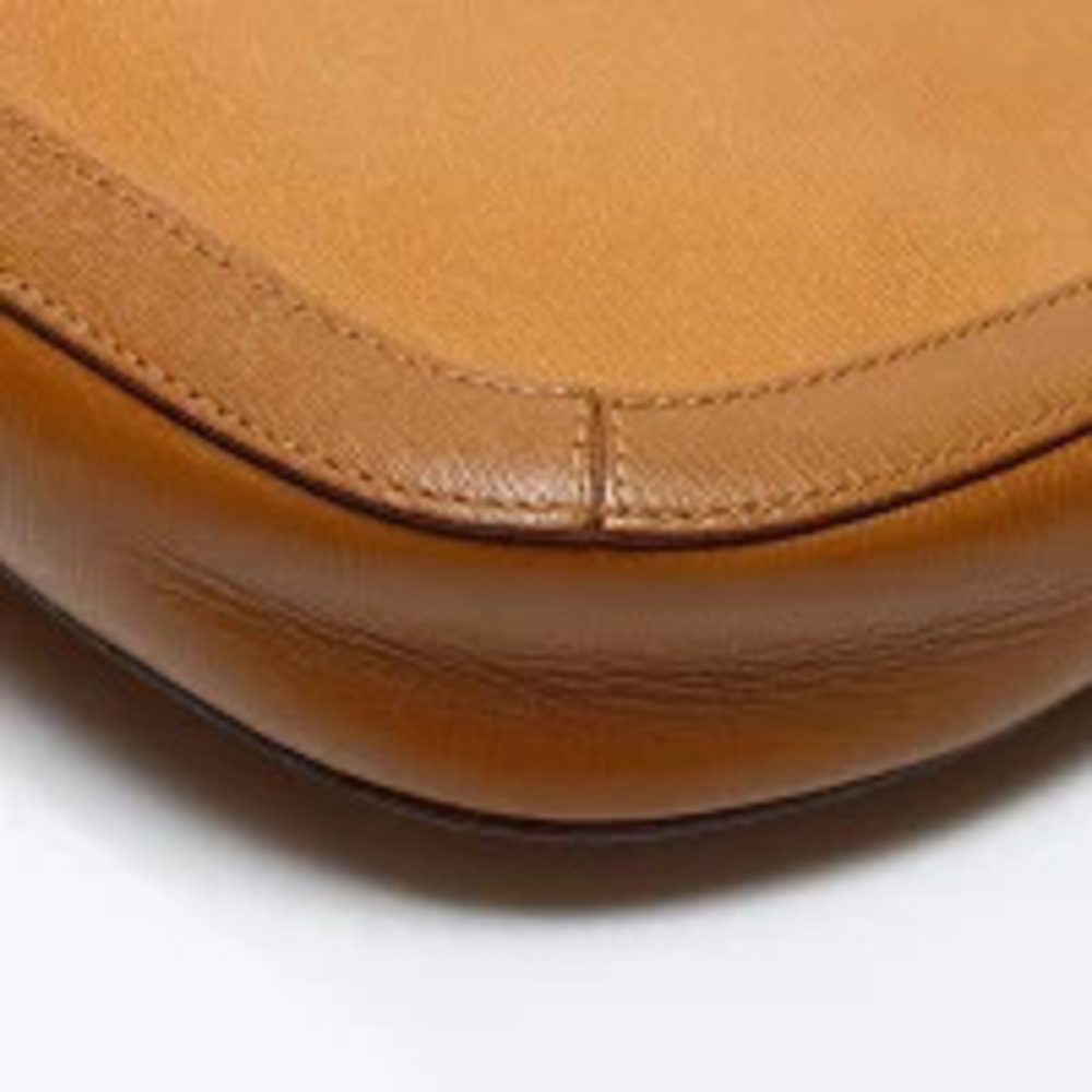 Gucci leather brown shoulder logo bag - Picture 7 of 13